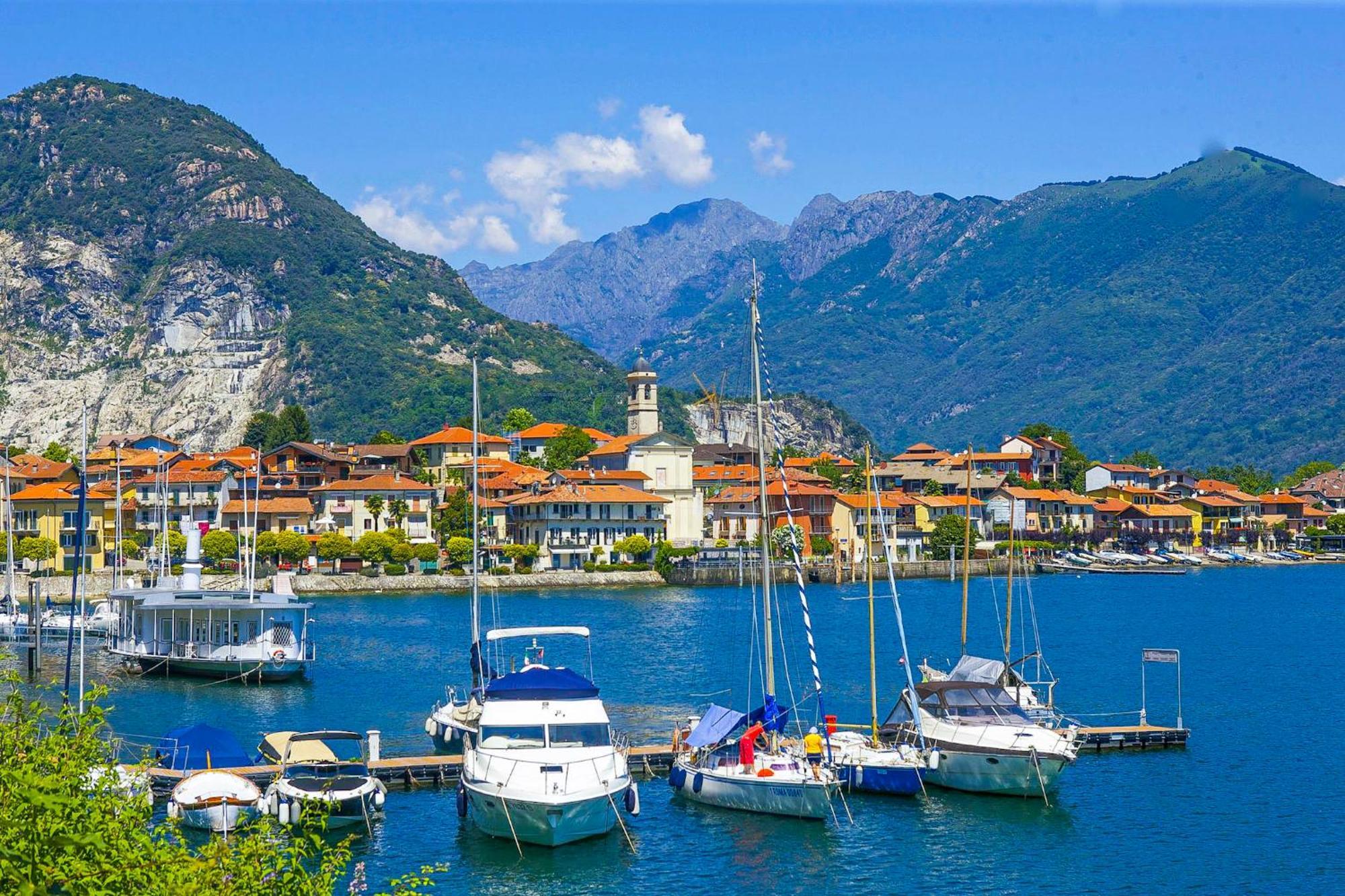Casa Domenica Apartment Baveno Bagian luar foto